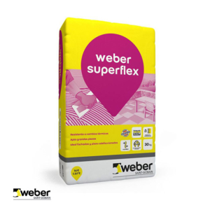 Pegamento Weber.col Superflex x 25 kg "LAR/ESP"