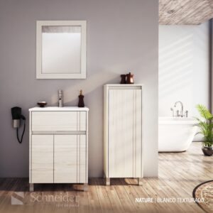 sch Vanitory 0,50cm Nature TEKA Blanco Texturado LOZA