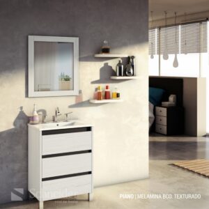 sch Vanitory  0,60cm Piano Blanco Texturado