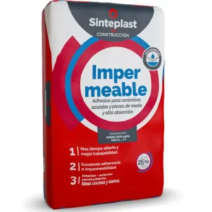 Pegamento SINTEPLAST Impermeable X25kg "LAR/ESP"